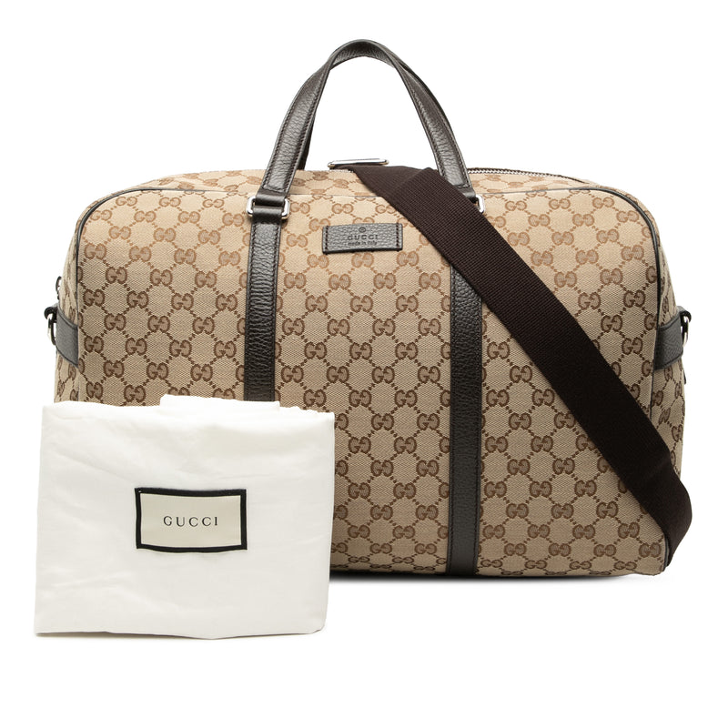 GG Canvas Travel Bag - Image 10