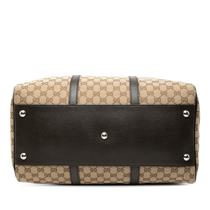 GG Canvas Travel Bag - Image 3
