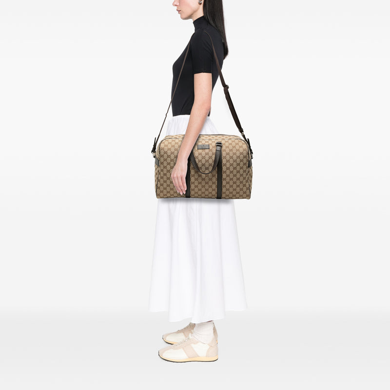 GG Canvas Travel Bag - Image 9