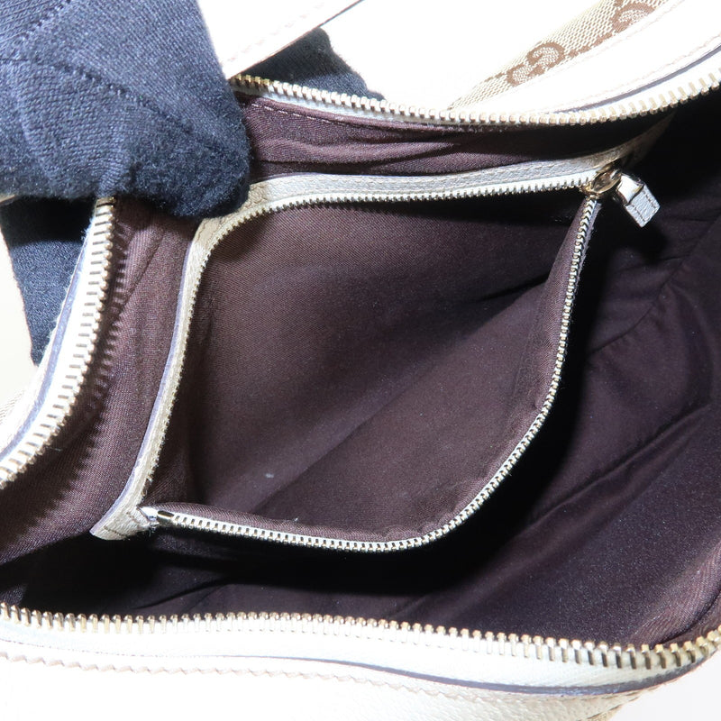 Gucci Shoulder Canvas Beige Bag