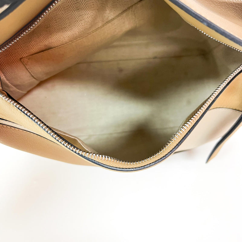 Loewe Puzzle Patchwork Leather Brown Calfskin Bag