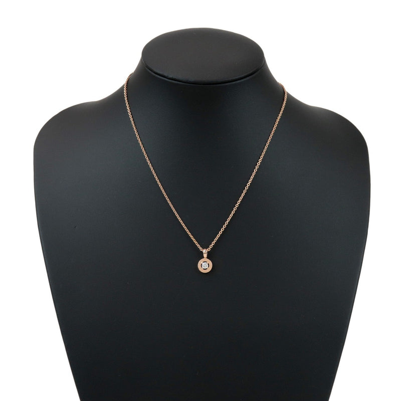 Bvlgari Solitaire Pendant 18k White Gold With Diamond Rose_gold Bijoux