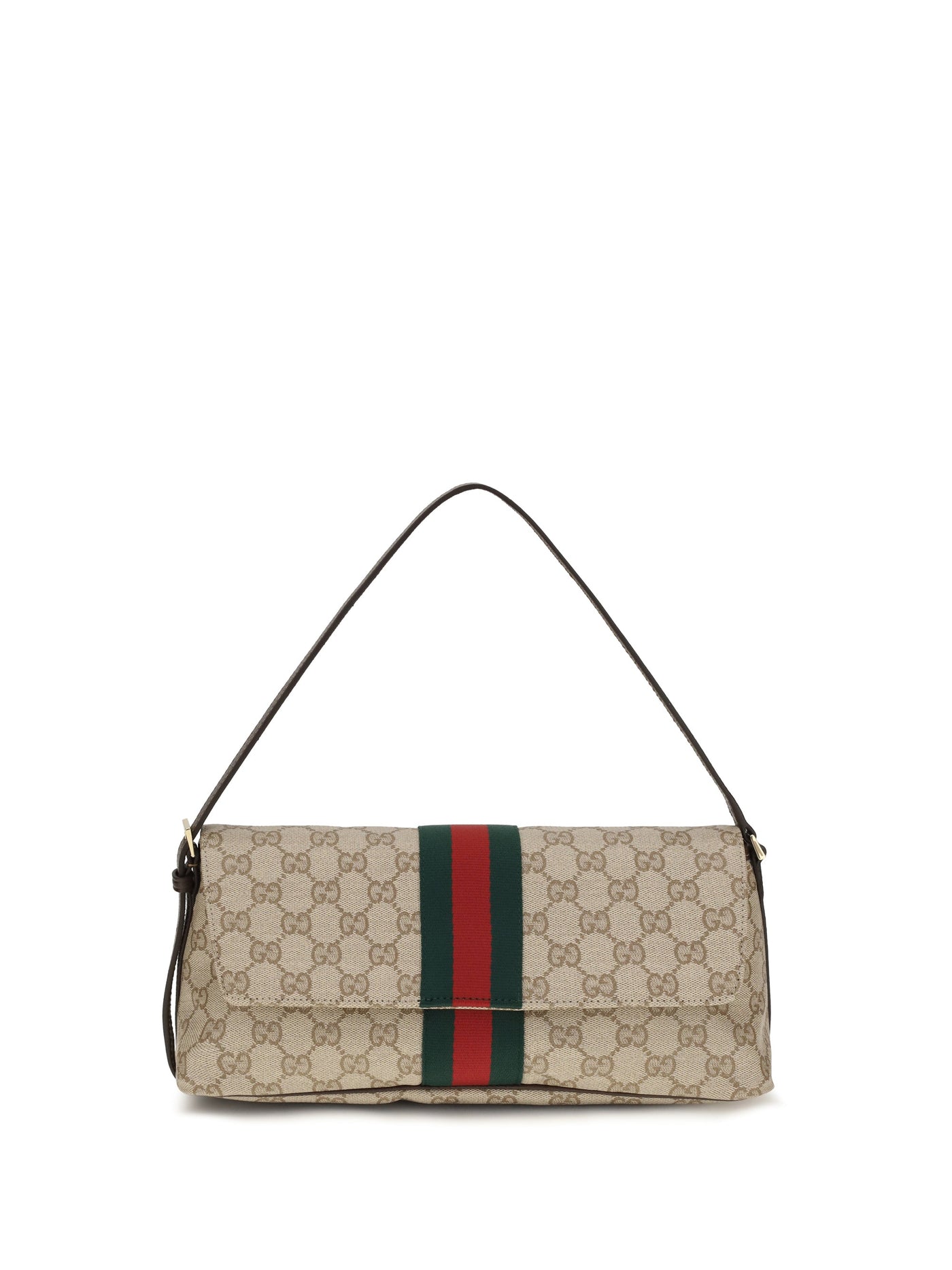 Gucci Madison Shoulder Bag — Brown Fabric