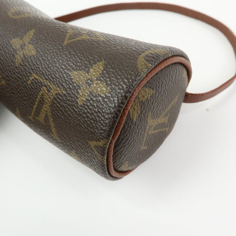 Louis Vuitton Papillon Pochette Monogram Canvas Brown Bag