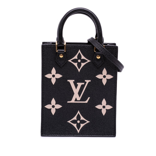 Bicolor Monogram Empreinte Petit Sac Plat - Image 1