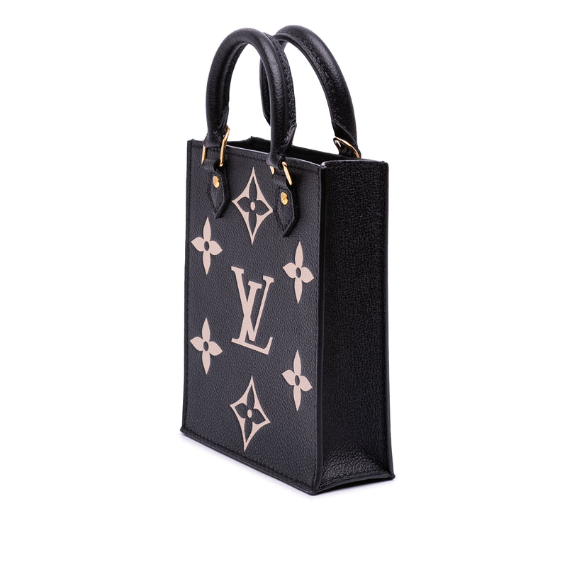 Bicolor Monogram Empreinte Petit Sac Plat - Image 2