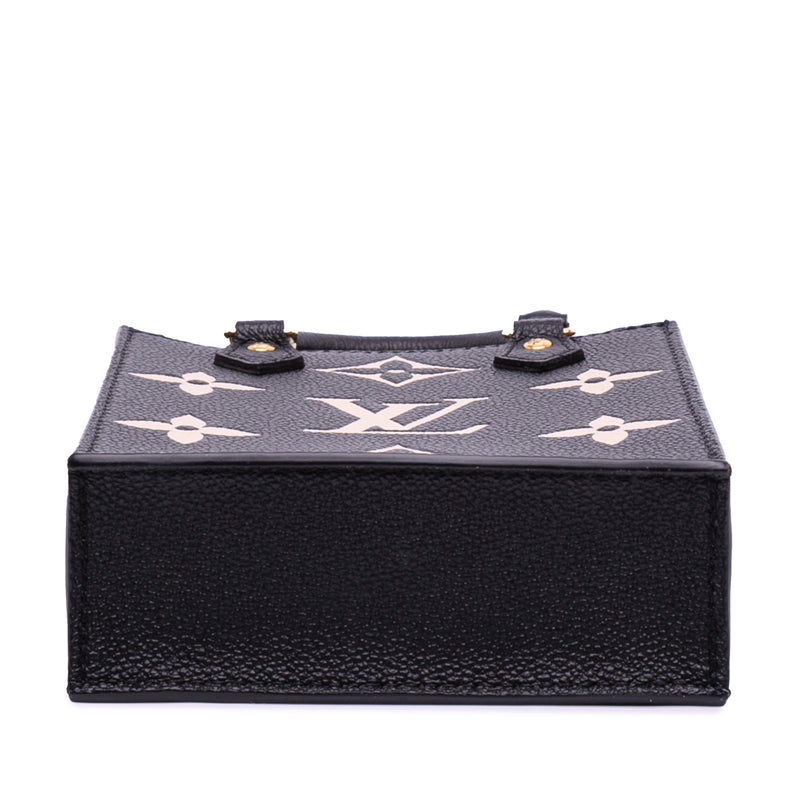 Bicolor Monogram Empreinte Petit Sac Plat - Image 3