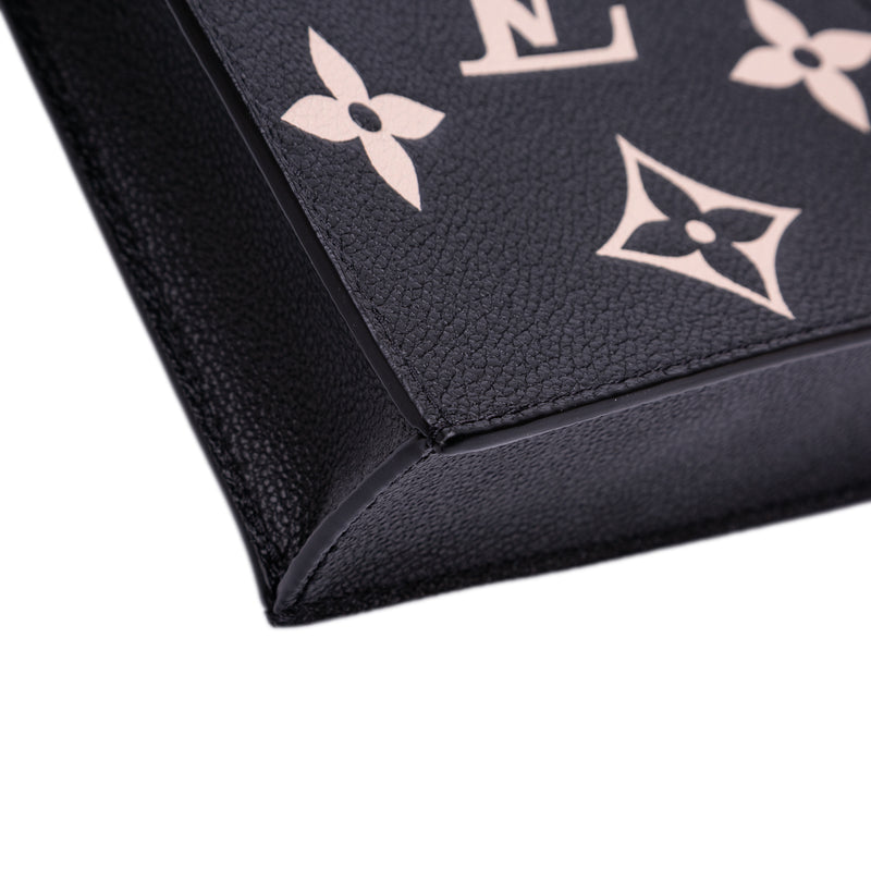 Bicolor Monogram Empreinte Petit Sac Plat - Image 6