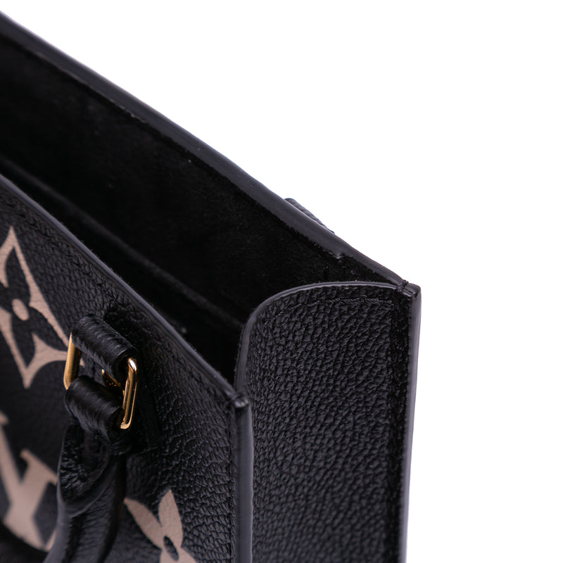 Bicolor Monogram Empreinte Petit Sac Plat - Image 7