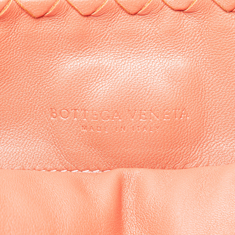 Leather Intrecciato Flap Satchel - Image 5