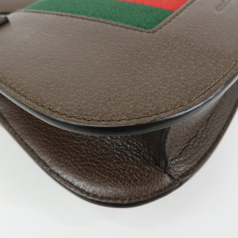 Gucci Totem Leather Brown Bag