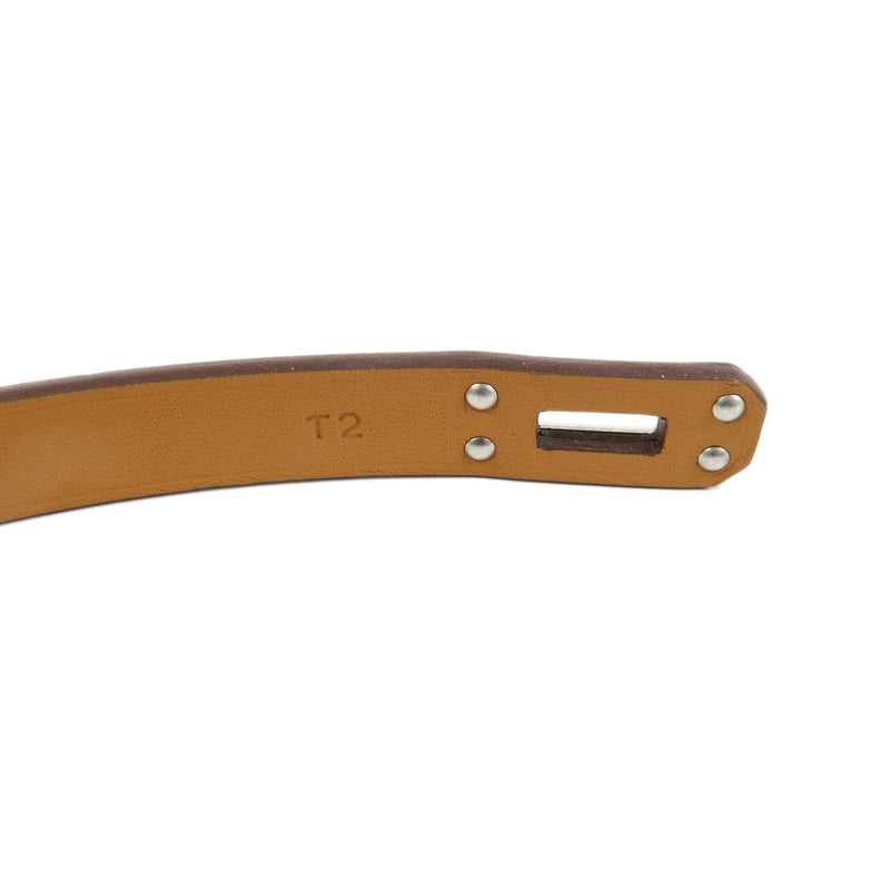 Hermes Kelly Double Tour Leather Greige Bijoux