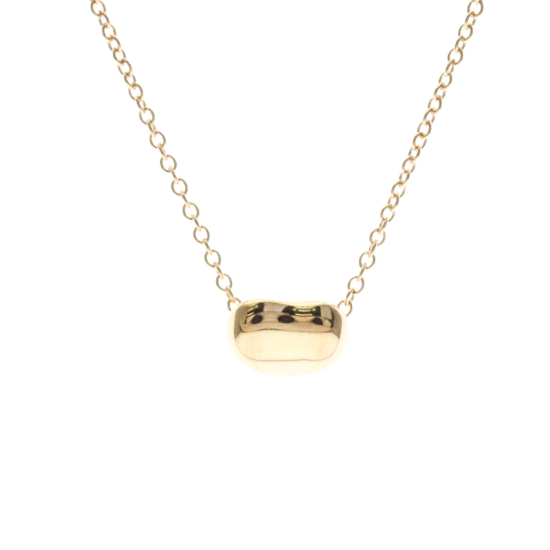 Tiffany & Co. Elsa Peretti Bean Pendant 18k Rose Gold Pink_gold Bijoux