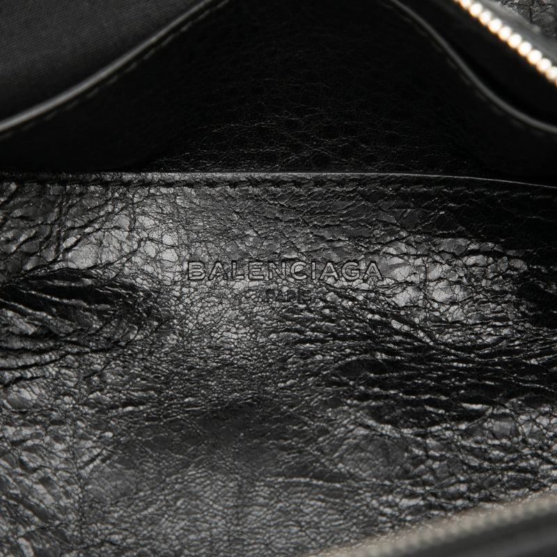Lambskin Round Arena Air Hobo - Image 5