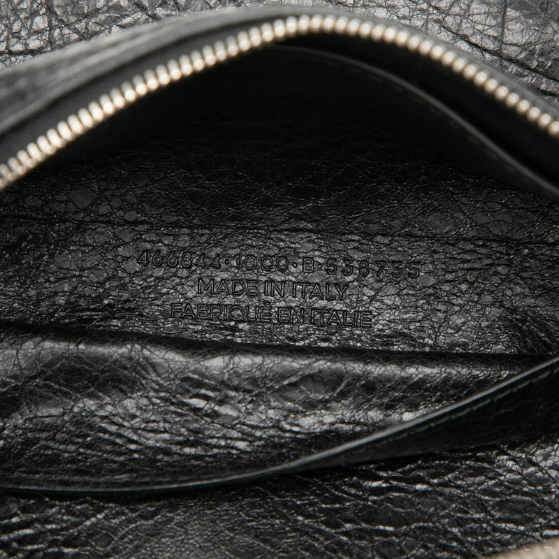 Lambskin Round Arena Air Hobo - Image 6
