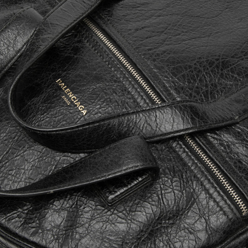 Lambskin Round Arena Air Hobo - Image 7