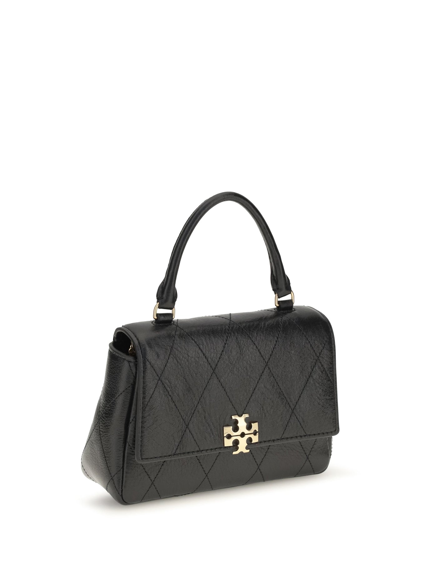 Tory Burch Shoulder Bag — Black Calf Leather