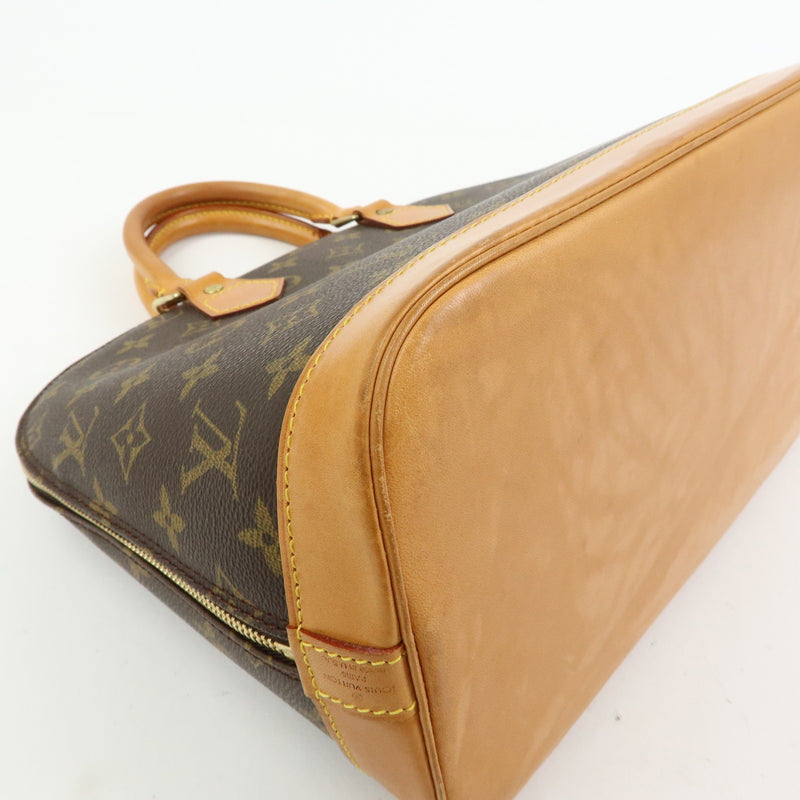 Louis Vuitton Alma Monogram Canvas Brown Bag