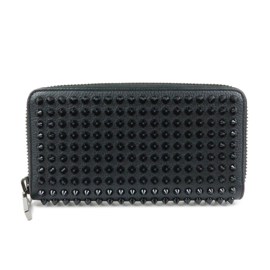 Christian Louboutin Panettone Spiked Leather Black Accessory