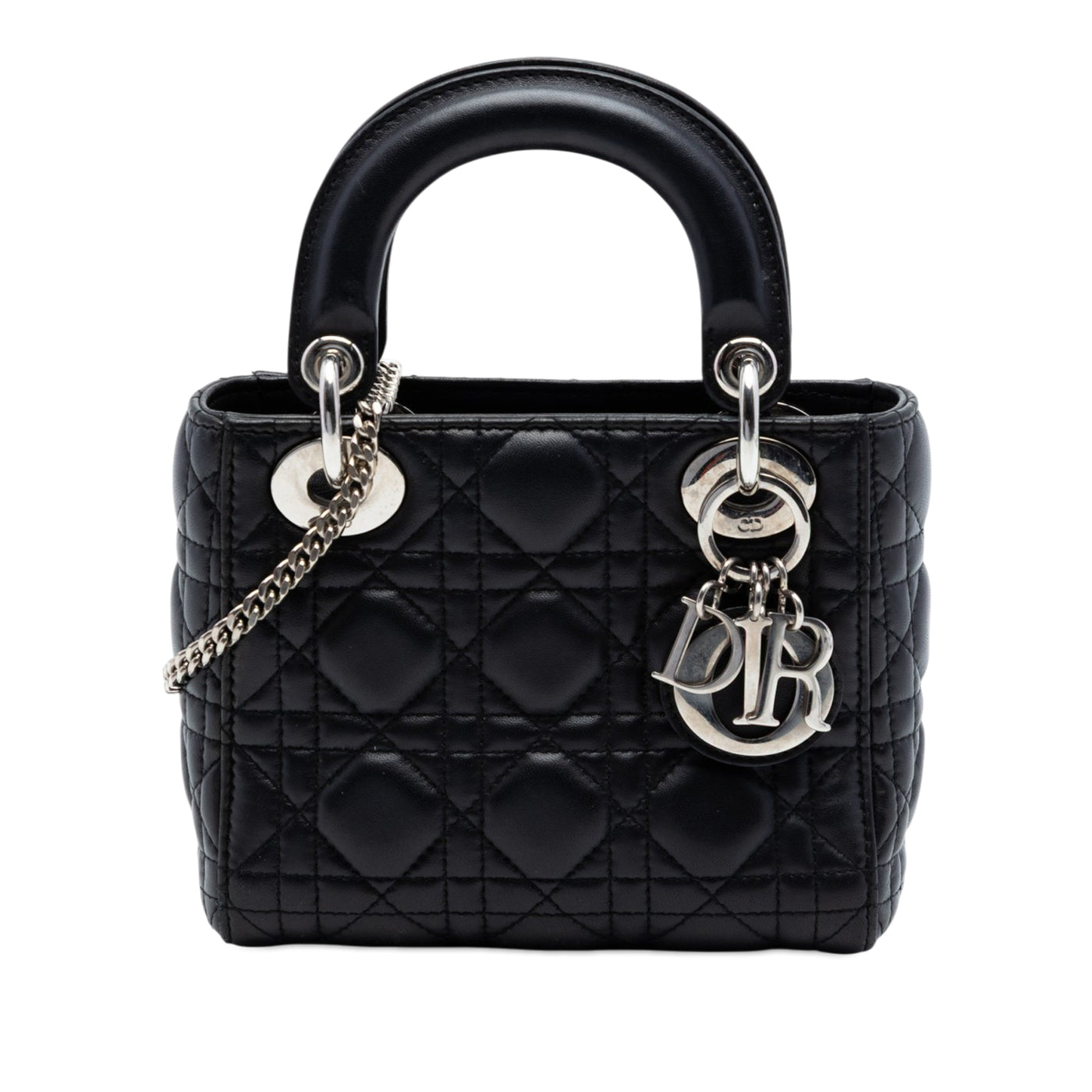 Mini Lambskin Cannage Lady Dior - Image 1