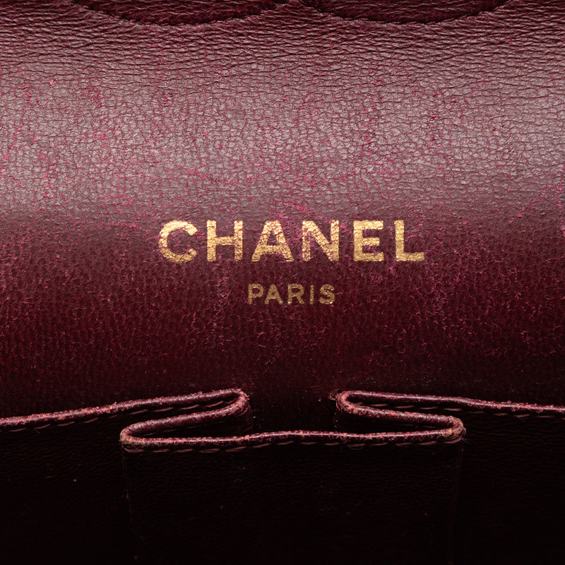 Medium CC Quilted Lambskin Bijoux Chain Double Flap - Image 5