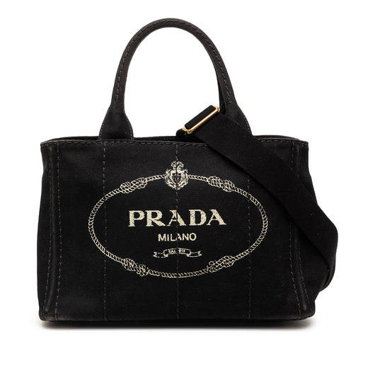 Small Canvas Canapa Logo Satchel - Image 1