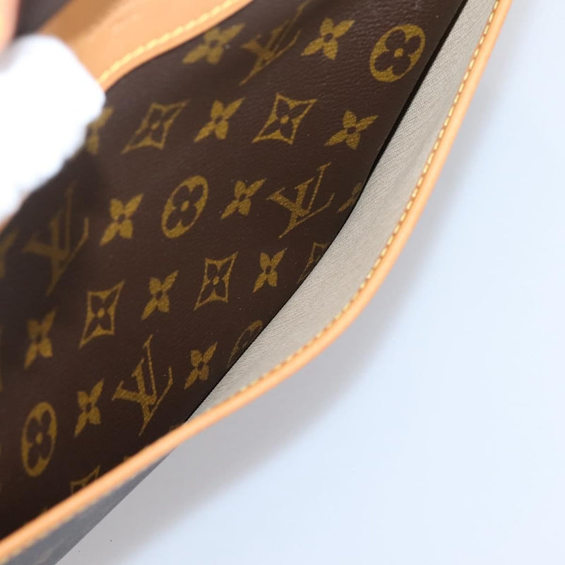 Louis Vuitton Deauville Monogram Canvas Brown Bag