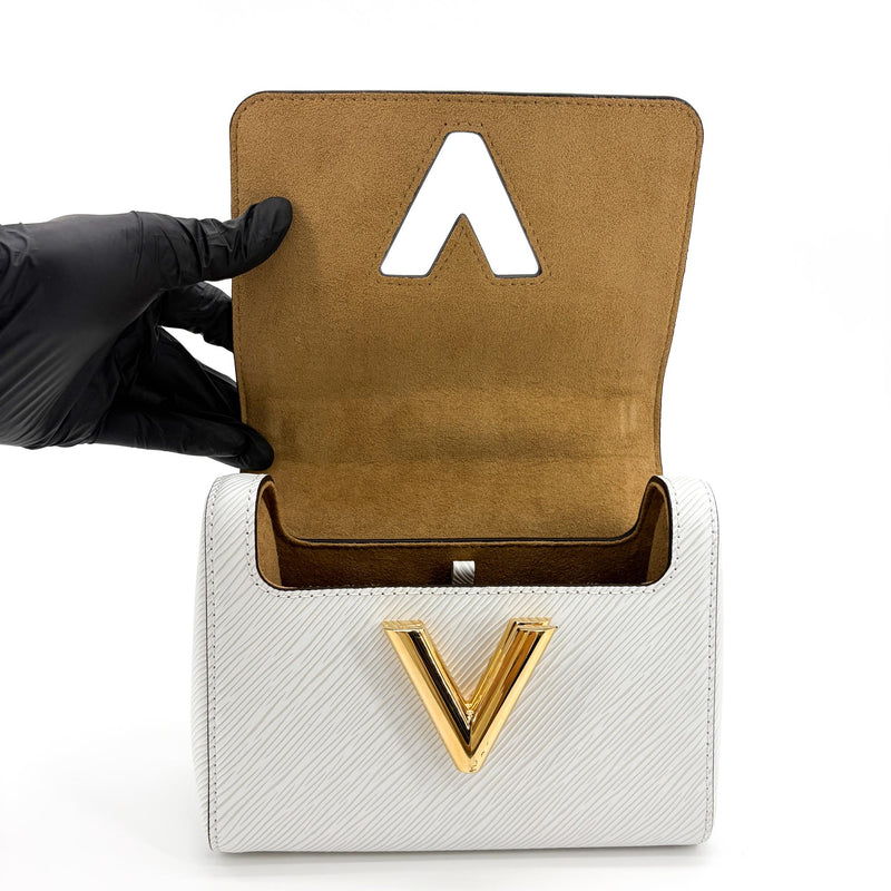 Louis Vuitton Twist Epi Leather White Bag