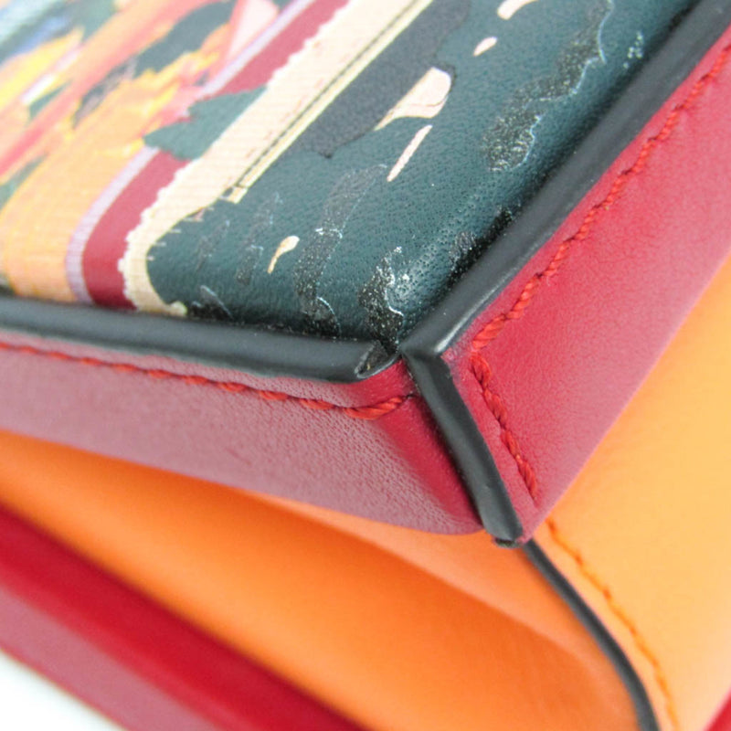 Loewe Postal Leather Multicolour Bag