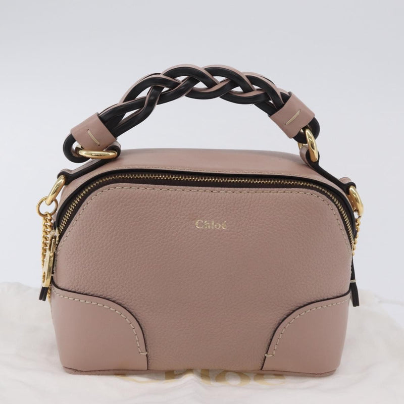 Chloe Daria Chain Leather Pink Bag