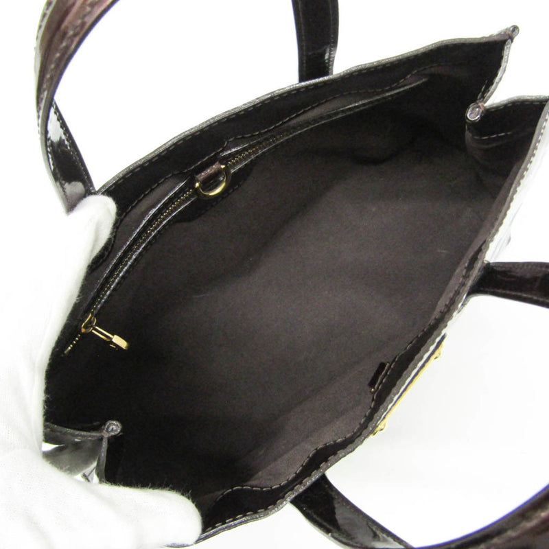 Louis Vuitton Wilshire Monogram Vernis Burgundy Patent_leather Bag