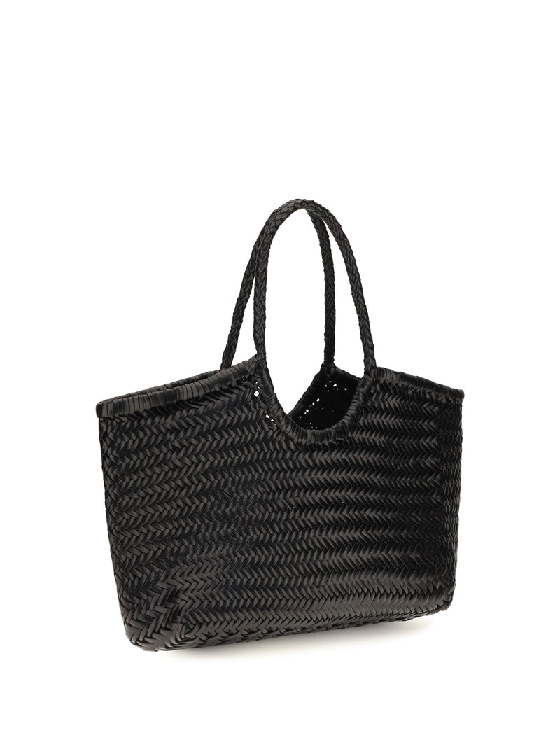 Dragon Diffusion Nantucket Tote Bag — Black Calf Leather Bos Taurus