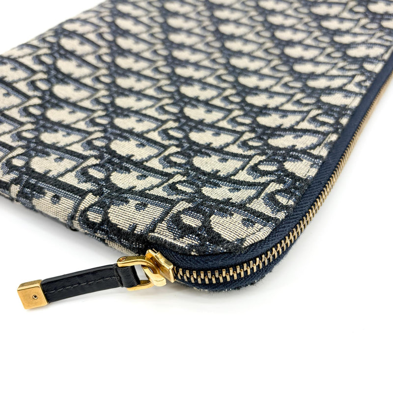 Christian Dior Travel Kit Oblique Canvas Beige Accessory