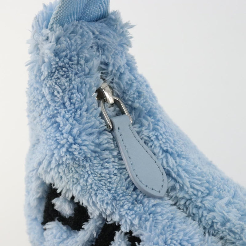 Prada Re-Edition 2000 Hobo Terry Cloth Blue