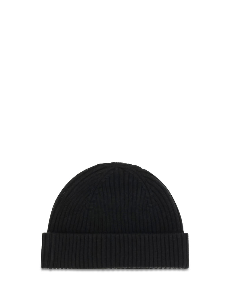 Parajumpers 26wpahaha70pal Ribbed Knit Beanie — Black Beanies