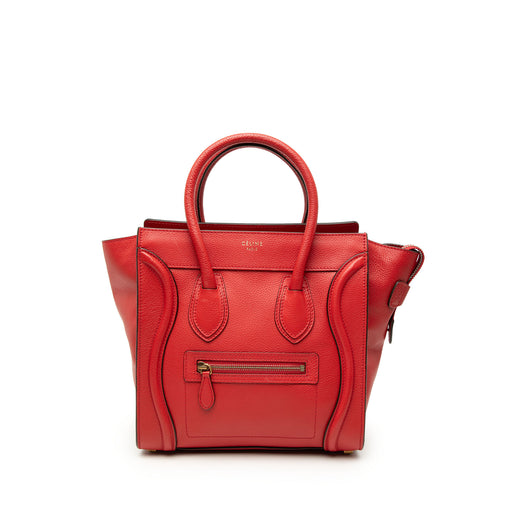 Micro Calfskin Luggage Tote - Image 1