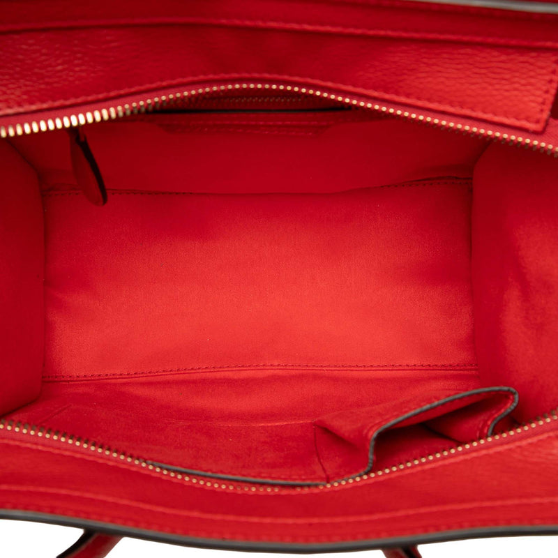 Micro Calfskin Luggage Tote - Image 4