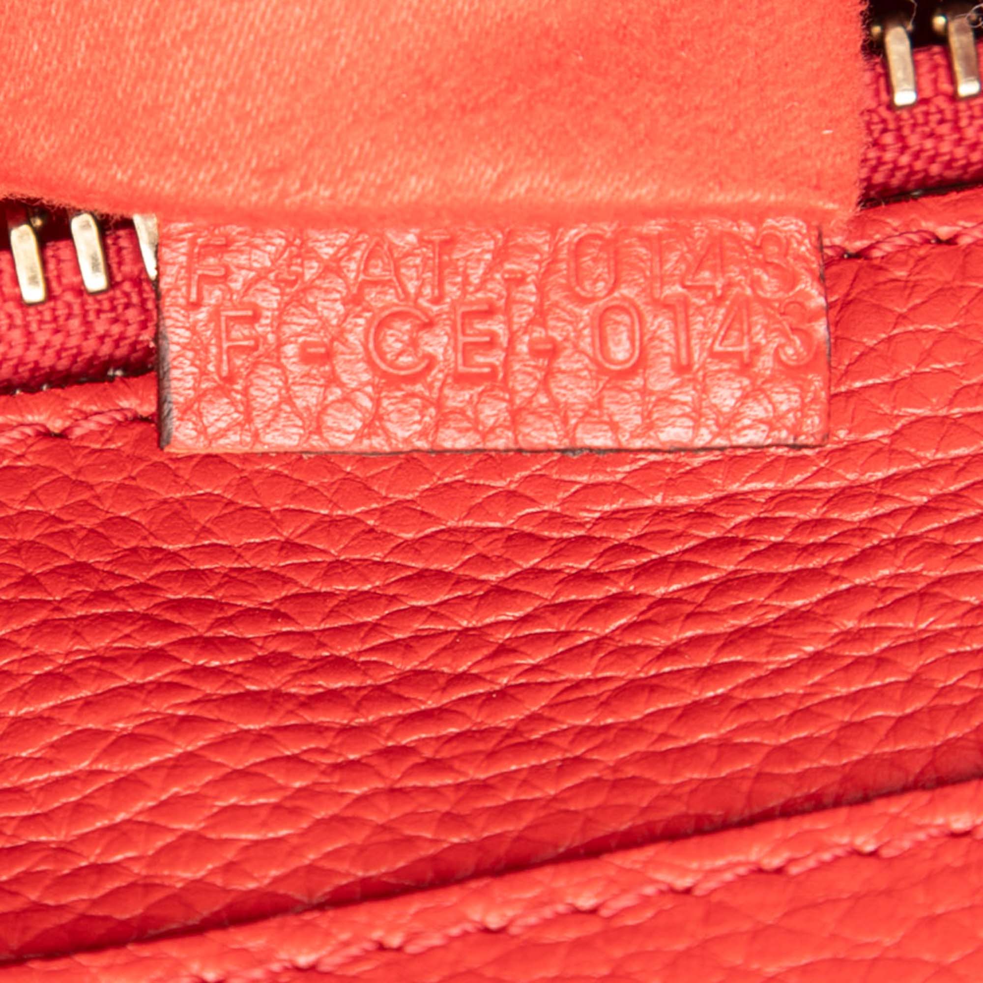 Micro Calfskin Luggage Tote - Image 6