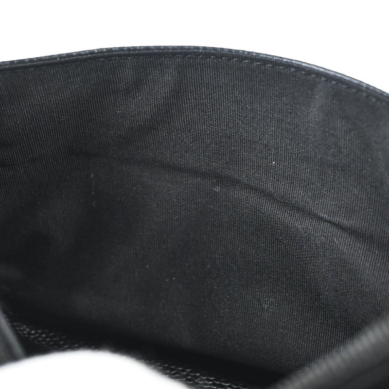 Chanel Timeless Half Moon Flap Caviar Black Leather Bag