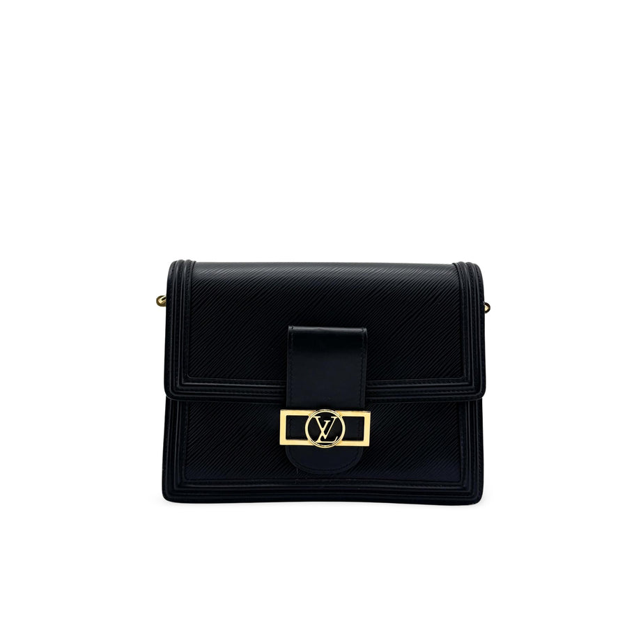 Louis Vuitton Dauphine Epi Leather Black Bag