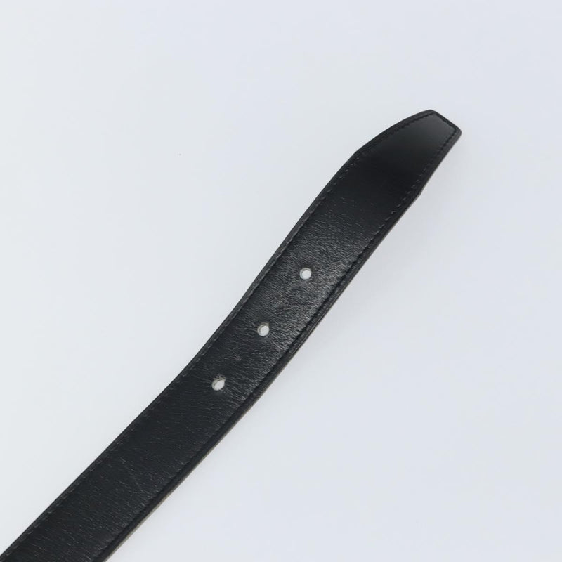 Hermes Buckle Belt Leather Black