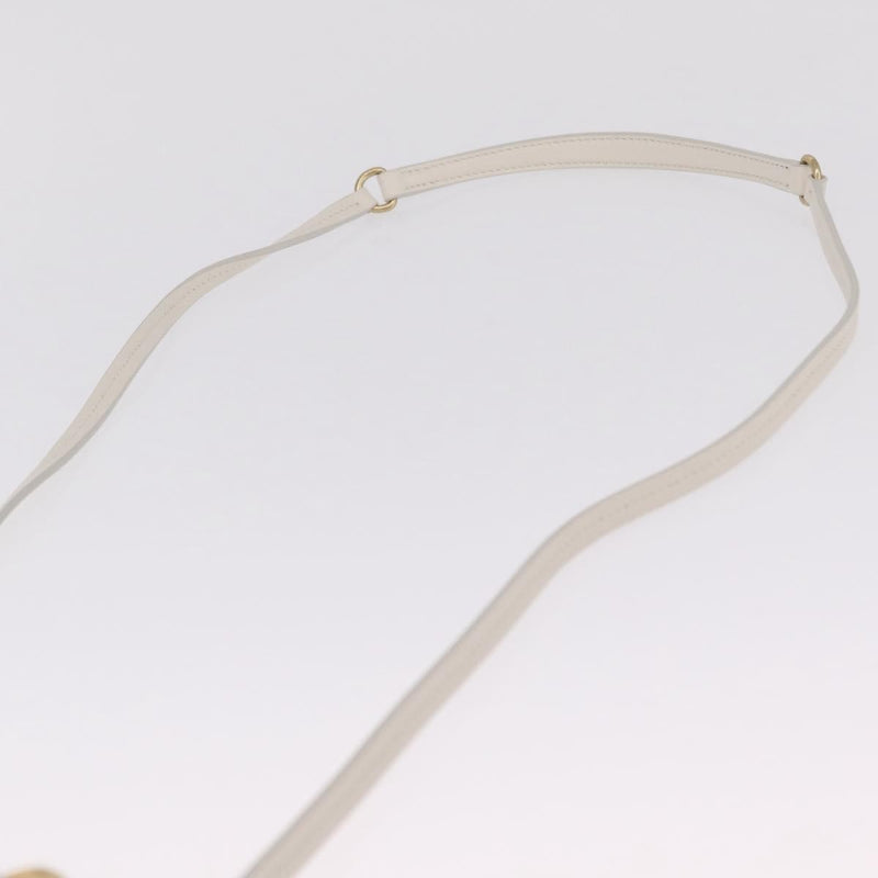 Miu Miu Wander Hobo Matelasse Leather White