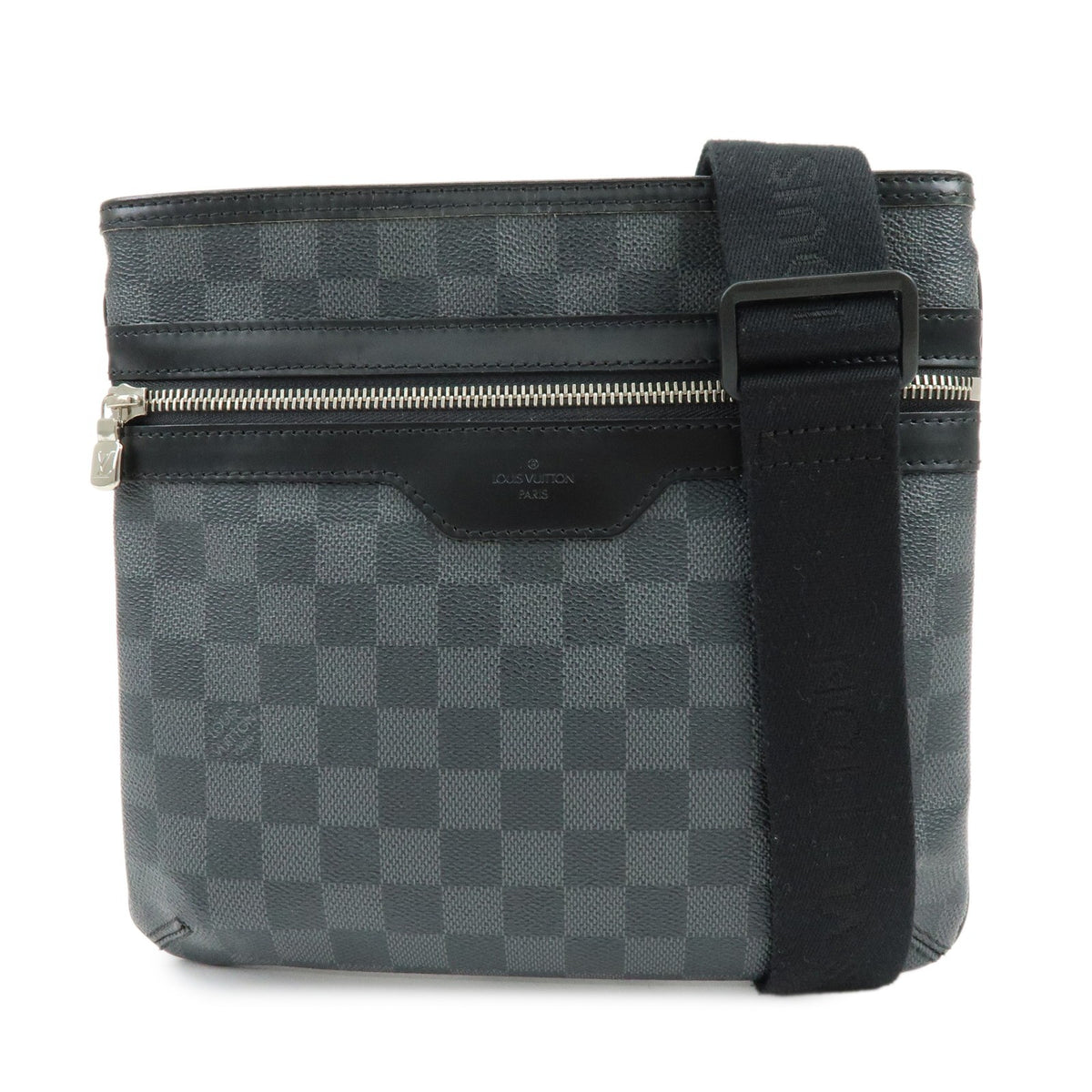 Louis Vuitton Thomas Damier Graphite Black Canvas Bag