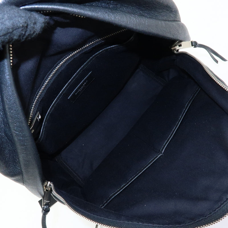 Saint Laurent City Patchwork Leather Black Bag