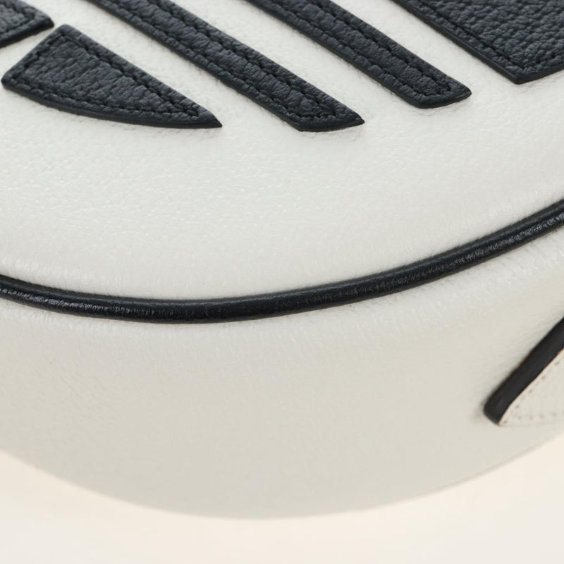 Gucci X Adidas Ophidia Round Leather White Bag