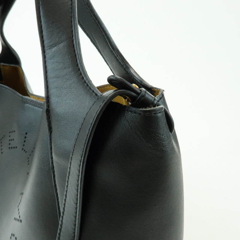 Stella Mccartney Alter Faux Leather Black Synthetic Bag