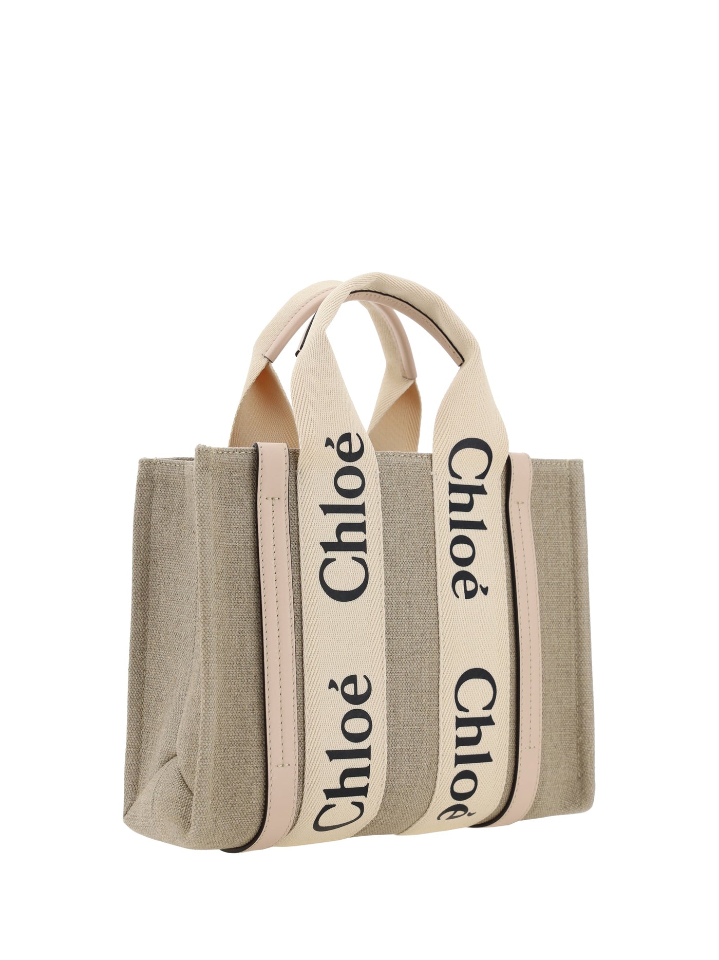 Chloé Tote Bag — Beige Canvas