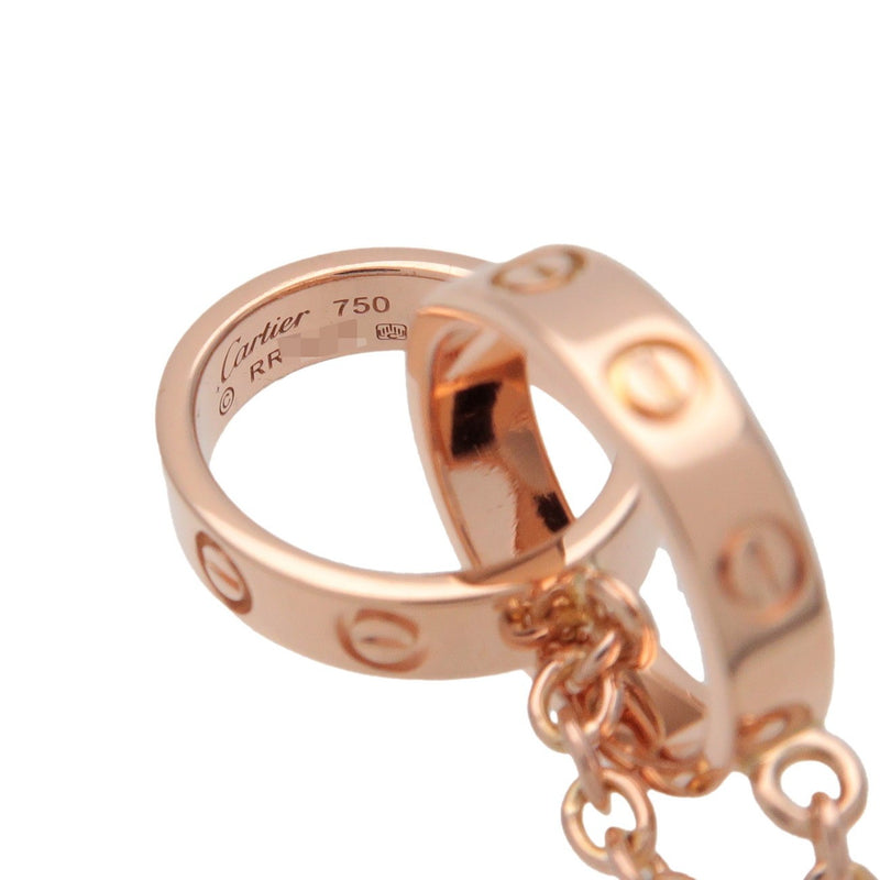 Cartier Love Interlocking 18k Rose Gold Rose_gold Bijoux