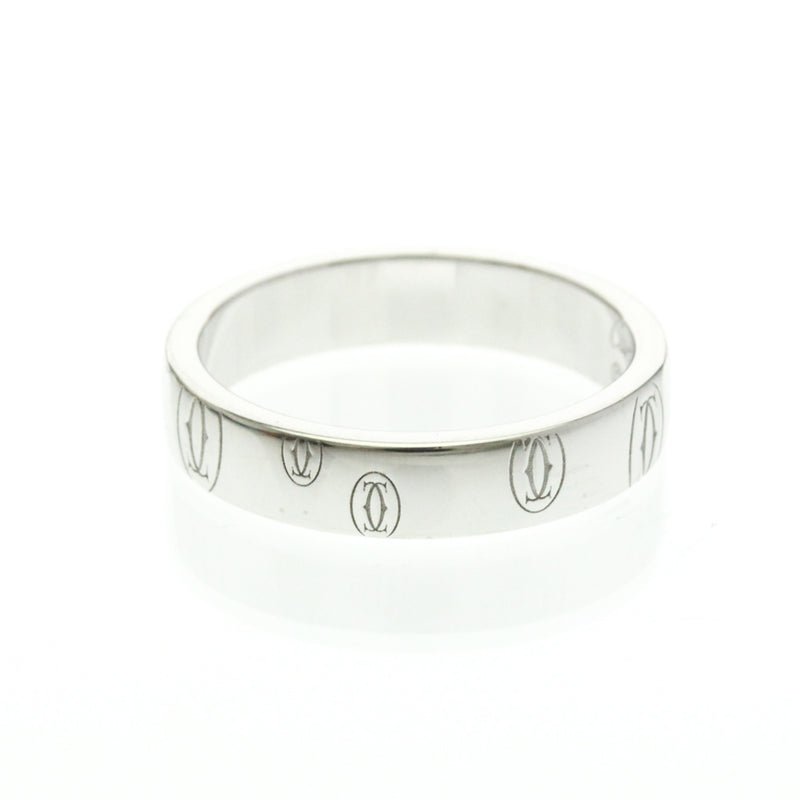 Cartier Logo De Band 18k White Gold Silver White_gold Bijoux