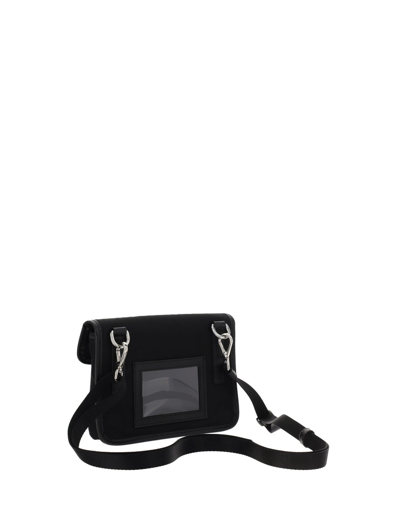 Prada Re-Nylon Card Case — Black Recycled Polyamide Cases